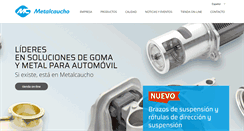 Desktop Screenshot of metalcaucho.com