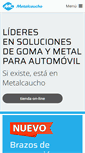 Mobile Screenshot of metalcaucho.com